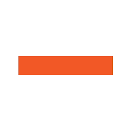 5S Supplies 5S Corner Markers, 2 in W., 10 in L., 0.003 in Thickness, 25 PK VSR-SQUARE-ORANGE
